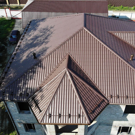 Монтаж сложной крыши и кровли в Ардоне и Северной Осетии - Алании